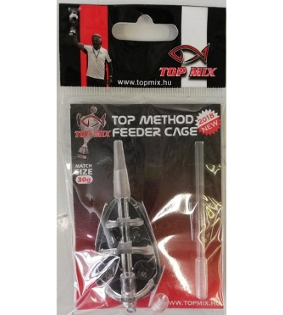 TOP MIX TOP Method Feeder kosár, Match size, 30g