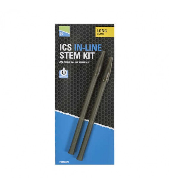 PRESTON ICS IN-LINE STEM KIT - LONG 85mm