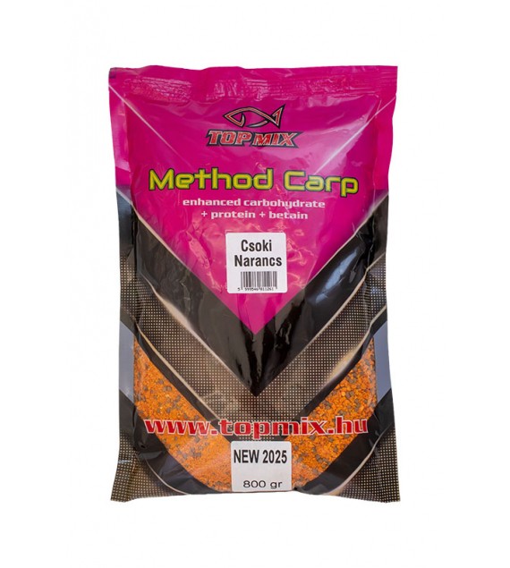 TOP MIX Method Carp etetőanyag - Csoki - Narancs