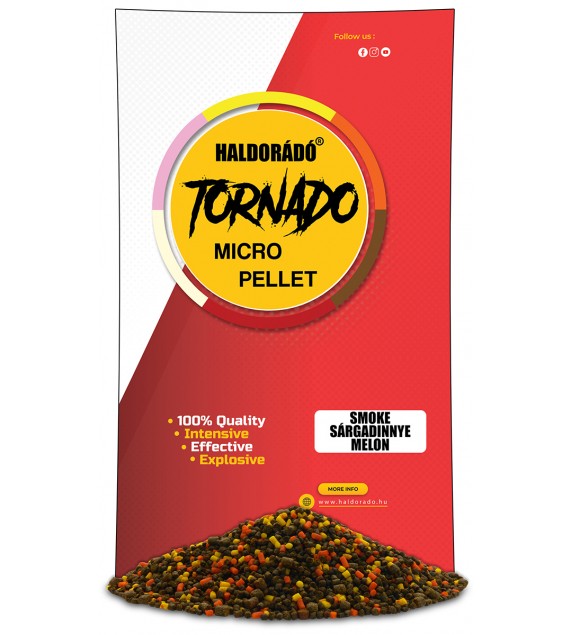 Haldorádó Tornado Smoke Micro Pellet - Sárgadinnye