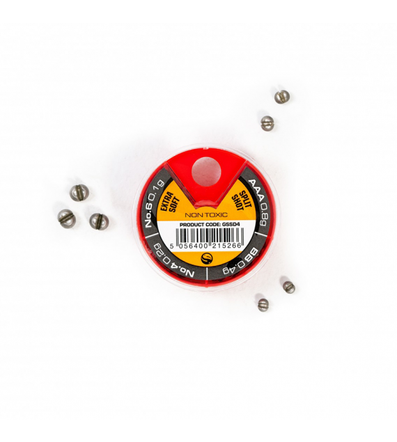 GURU 4 Compartment Non-Toxic Shot Box - Sörétólom