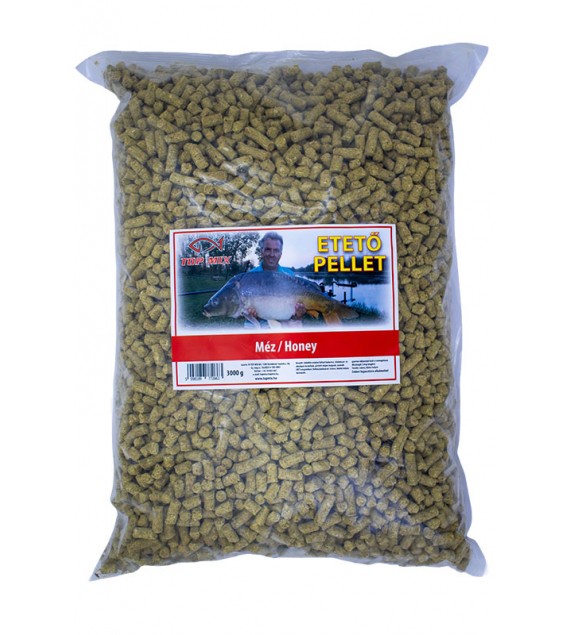 TOP MIX Etető pellet 3kg - Méz