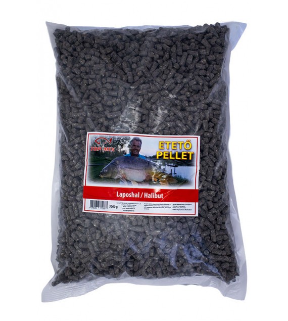 TOP MIX Etető pellet 3kg - Halibut