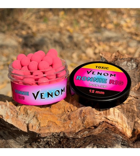 Feedermánia Venom Ronnie Rig Pop-Up 12 mm Toxic