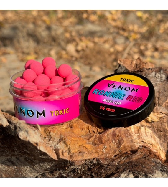 Feedermánia Venom Ronnie Rig Pop-Up 14 mm Toxic