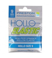 PRESTON HOLLO ELASTIC SIZE 9h LIGHT BLUE (KÉK 1,7mm)