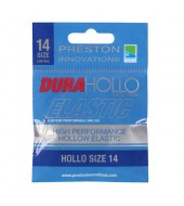 PRESTON DURA HOLLO ELASTIC - SIZE 14 - PEARL BLUE (GYÖNGYKÉK 2,4mm)