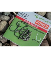 Korum XPERT POWER MICRO BARBED HOOKS - SIZE 10 