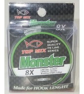 TOP MIX X8 Monster előke zsinór 0,10mm