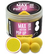 HALDORÁDÓ MAX MOTION Boilie Pop Up 16, 20 mm - Édes Ananász