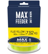 Haldorádó MAX Feeder Fluo Yellow 0,25mm / 300m - 7,52 kg