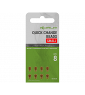 Korum Quick Change Beads Smokescreen gyorskapocs - SMALL