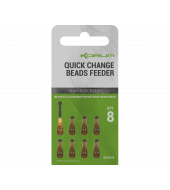 Korum Quick Change Beads Smokescreen gyorskapocs - FEEDER