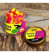 Feedermánia River Larva Wafters Cheddar Cheese - Medium