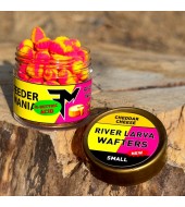 Feedermánia River Larva Wafters Cheddar Cheese - Small