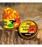 Feedermánia River Larva Pop-Up Cheddar Cheese - Medium