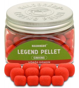 Haldorádó LEGEND PELLET Sinking 8, 12, 16 mm - Vörös Démon