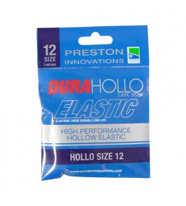 PRESTON DURA HOLLO ELASTIC - SIZE 12 - PURPLE (LILA 2,2mm)