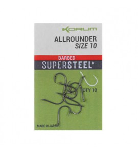 Korum ALL ROUNDER HOOK BARBED SIZE 6