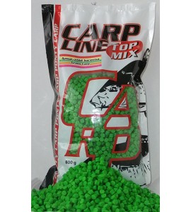 TOP MIX Carp Line Fluoro etető pellet, Zöld Lucerna