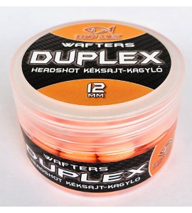 TOP MIX Duplex Wafters HeadShot, kéksajt-kagyló, 12 mm