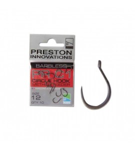 PRESTON CIRCLE METHOD FEEDER HOOKS - SIZE 18