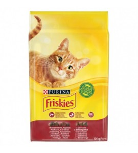 Friskies Száraz Macska Hús+Csirke+Zöldség 10kg