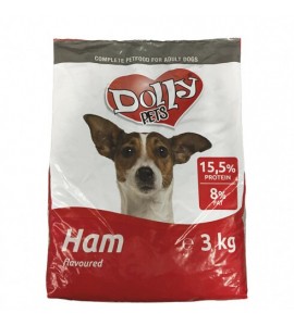 Dolly Dog Száraz Kutyaeledel Sonkás 3kg