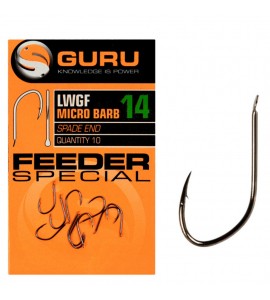 GURU Feeder Special Hook Size 12 (Barbed/Spade End)