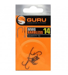 GURU MWG Hook size 14 (Barbless/Eyed)