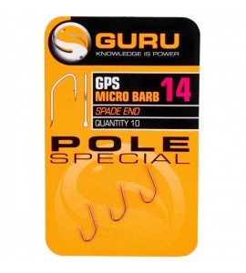GURU Pole Special Hook Size 14 (Barbed/Spade End)