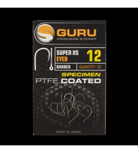 GURU Super XS Size 10 (Barbed/Eyed)