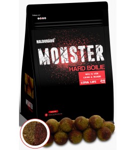 Haldorádó MONSTER Hard Boilie 24+ - Máj & Vér