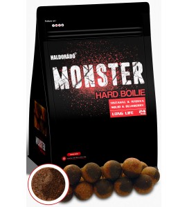 Haldorádó MONSTER Hard Boilie 24+ - Tintahal & Áfonya
