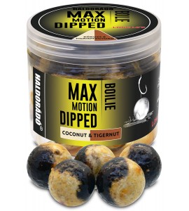 Haldorádó MAX MOTION Boilie Dipped 20 mm - Kókusz & Tigrismogyoró