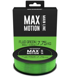 HALDORÁDÓ MAX MOTION Fluo Green 0,25 mm / 900 m - 7,75 kg