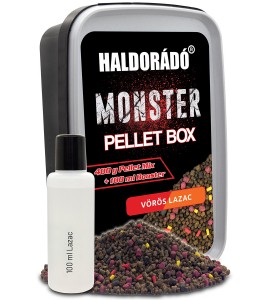 Haldorádó MONSTER Pellet Box - Vörös Lazac