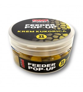 BAIT MAKER Feeder Pop Up 11 mm Krém Kukorica 25 g