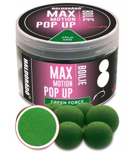 Haldorádó MAX MOTION Boilie Pop Up 16, 20 mm - Green Force