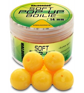 Haldorádó Super Soft Pop Up Boilie 14 mm - Sárgadinnye