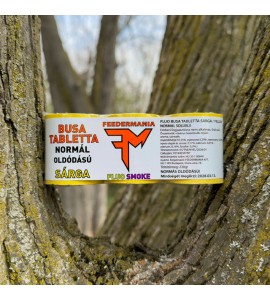 Feedermánia Fluo Smoke Busa Tabletta Normál Oldódású - Sárga