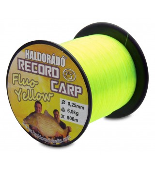 Haldorádó Record Carp Fluo Yellow 0,25 mm / 900 m / 6,9 kg 