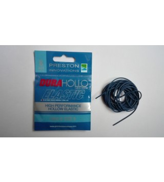 PRESTON Dura Hollo Elastic rakós gumi - Size 08 - Dark Blue (sötét kék 1,4mm)