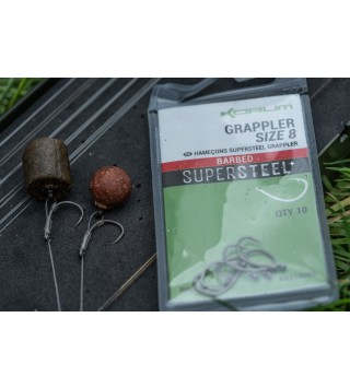 Korum Grappler Hook füles horog - 14 Barbed