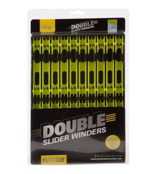 PRESTON DOUBLE SLIDER WINDERS 13cm YELLOW
