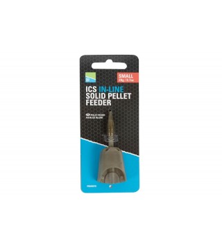 PRESTON ICS In-line Solid Pellet Feeder kosár - Small 30g 