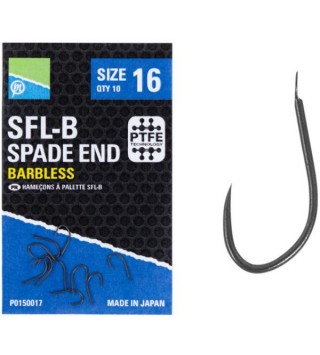 PRESTON SFL-B Hooks lapkás horog Size 16