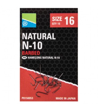 PRESTON N10 Hook lapkás horog - 22
