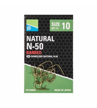 PRESTON N50 Hook lapkás horog - 08