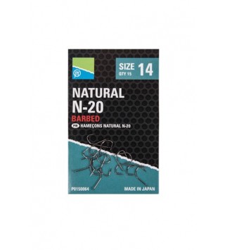 PRESTON N20 Hook lapkás horog - 18